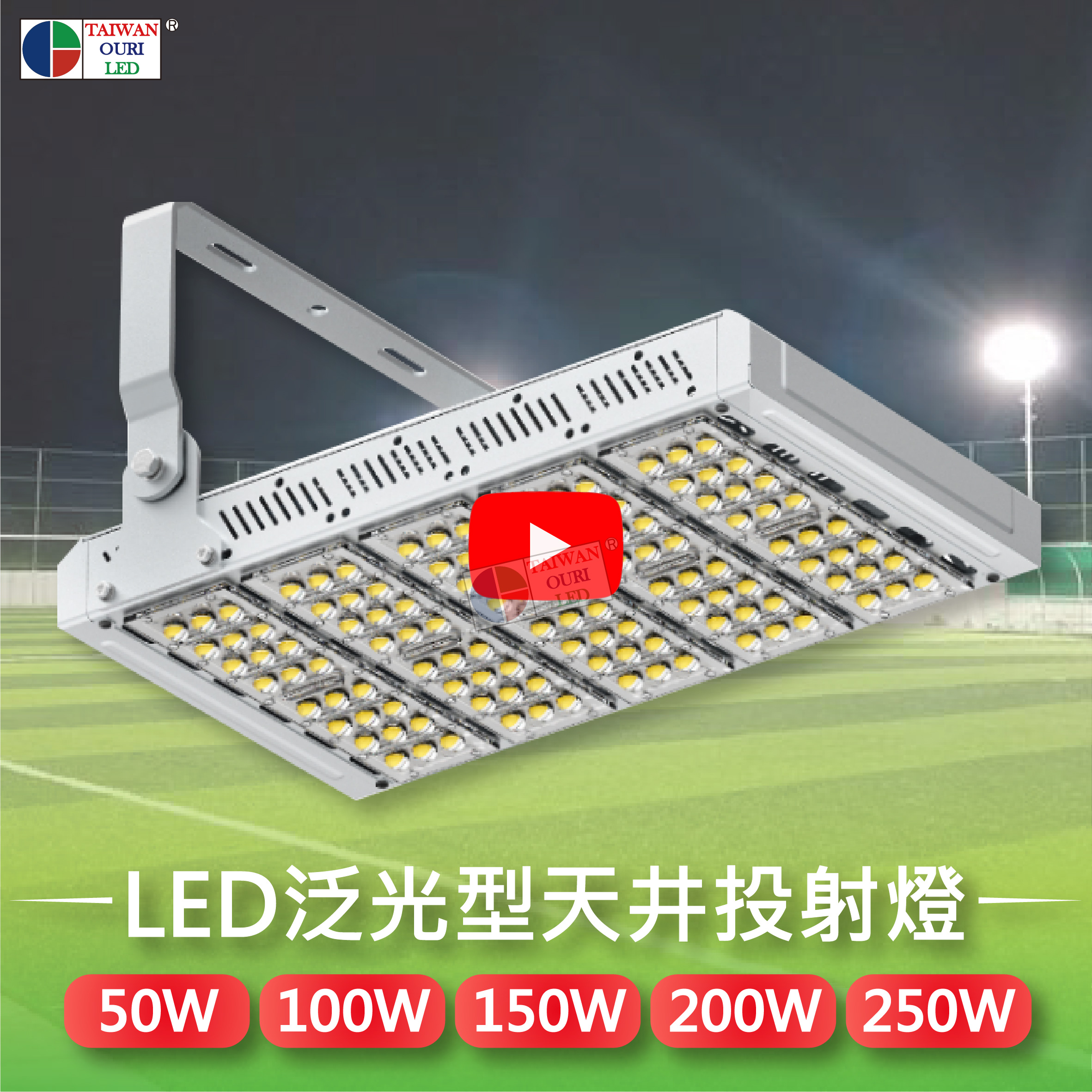 LED泛光型投射燈